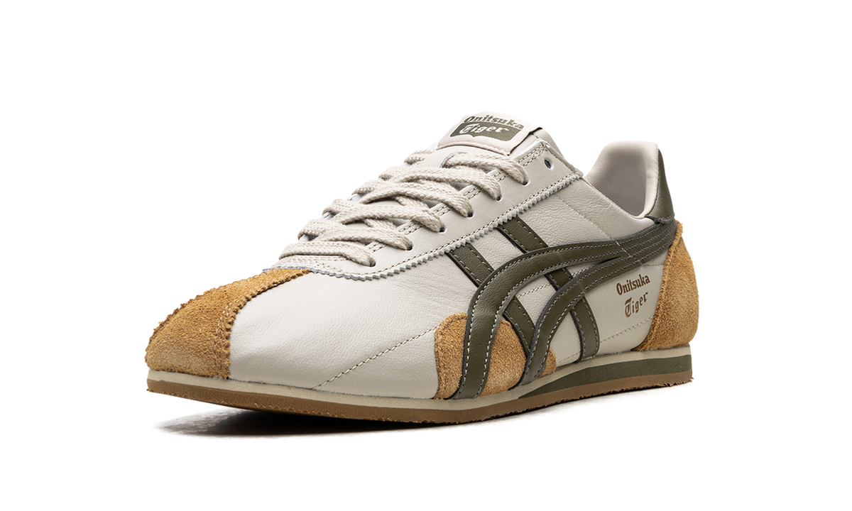 Onitsuka Tiger Runspark Sneakers - Beige Olive Green Mustard Yellow
