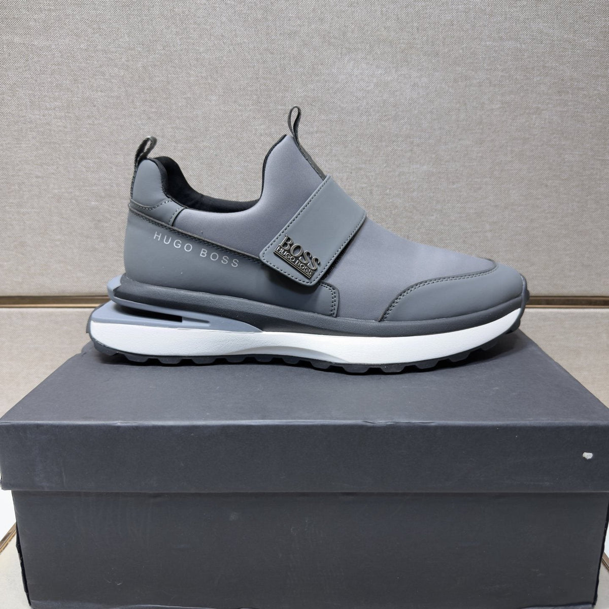 Hugo Boss Strap Slip-On Sneakers — hero