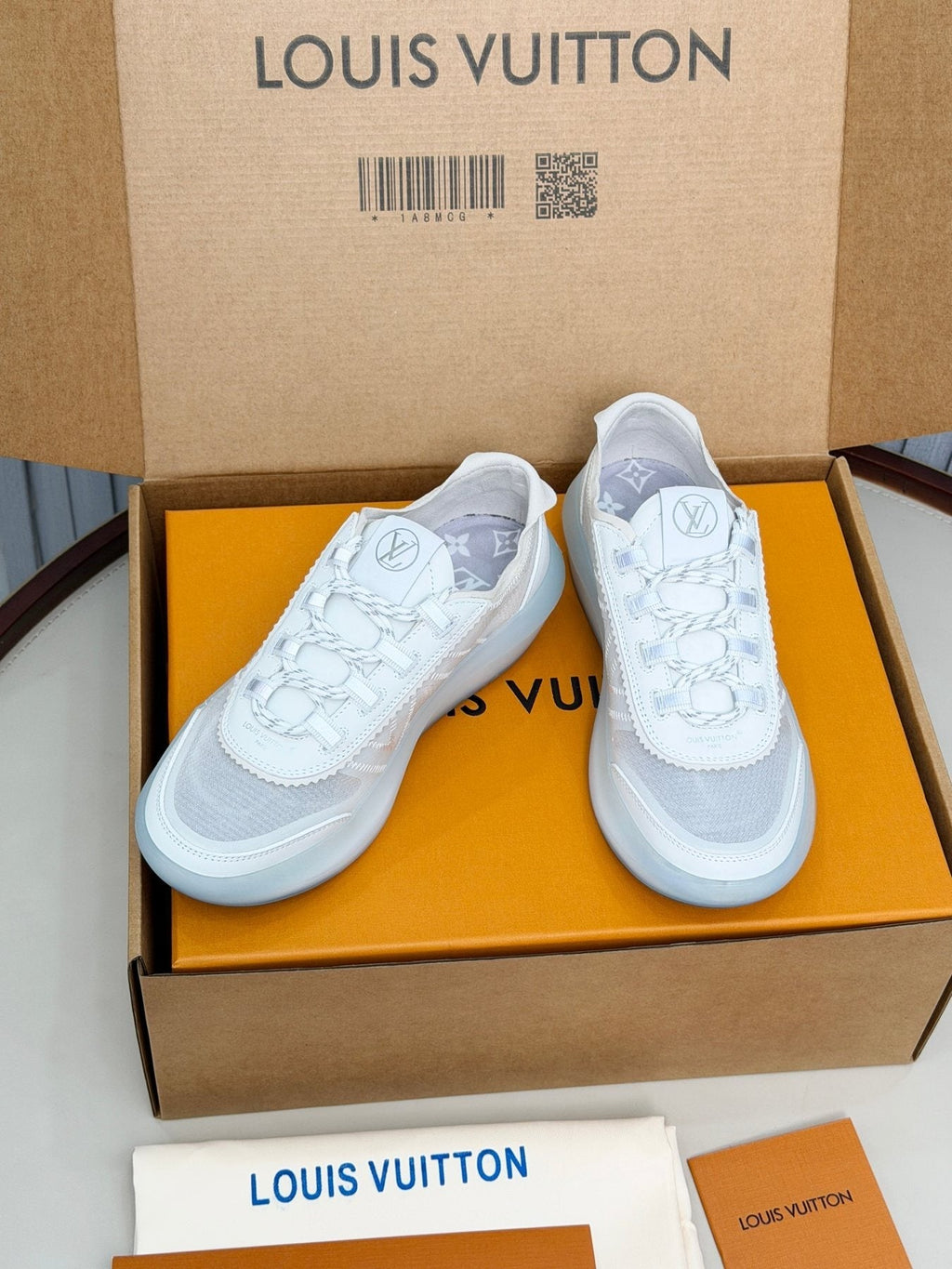 Louis Vuitton Sprint Mesh Sneakers — front