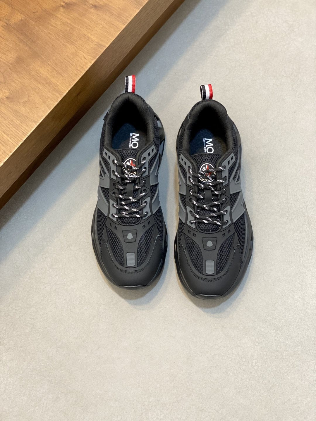 Moncler Mesh Panel Sneakers — front