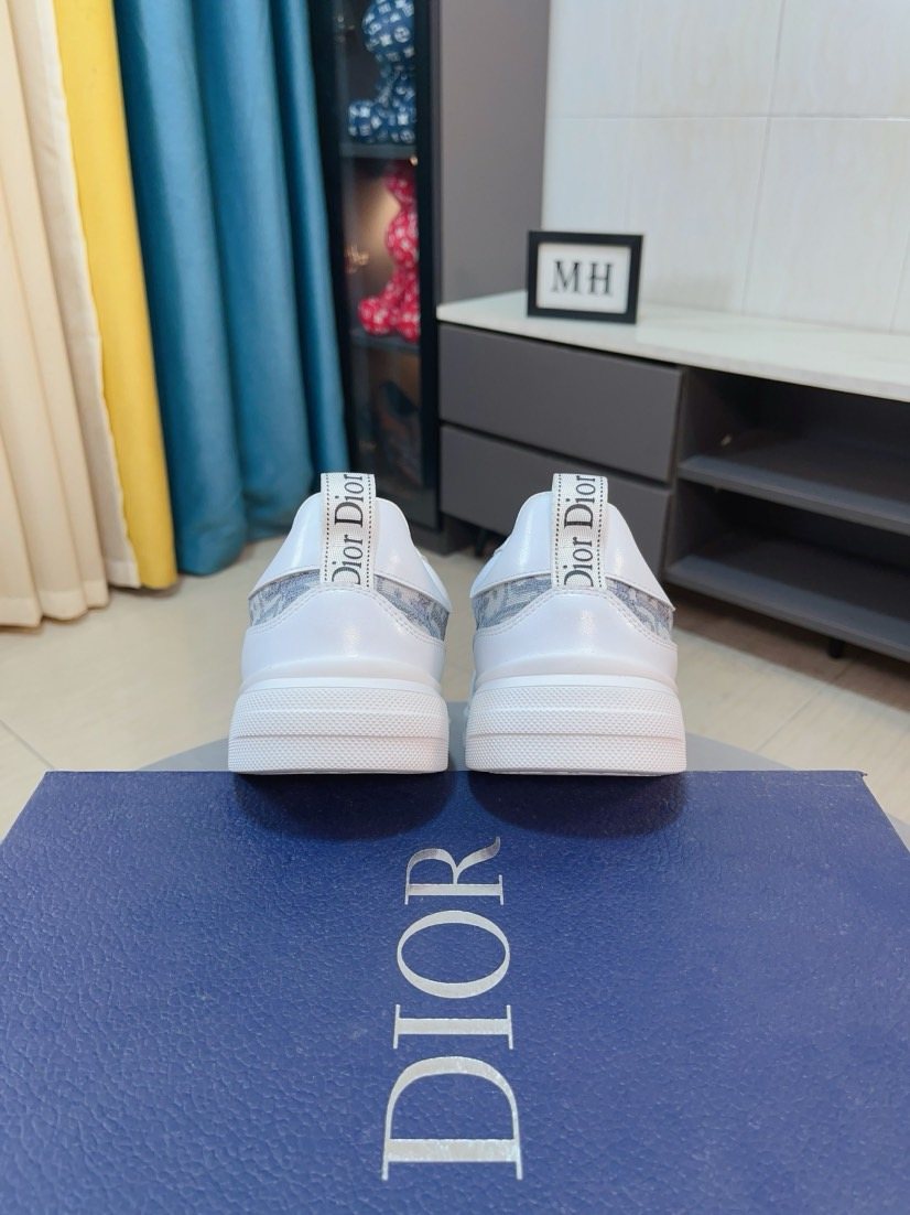 Dior Patterned Low-Top Sneakers — front
