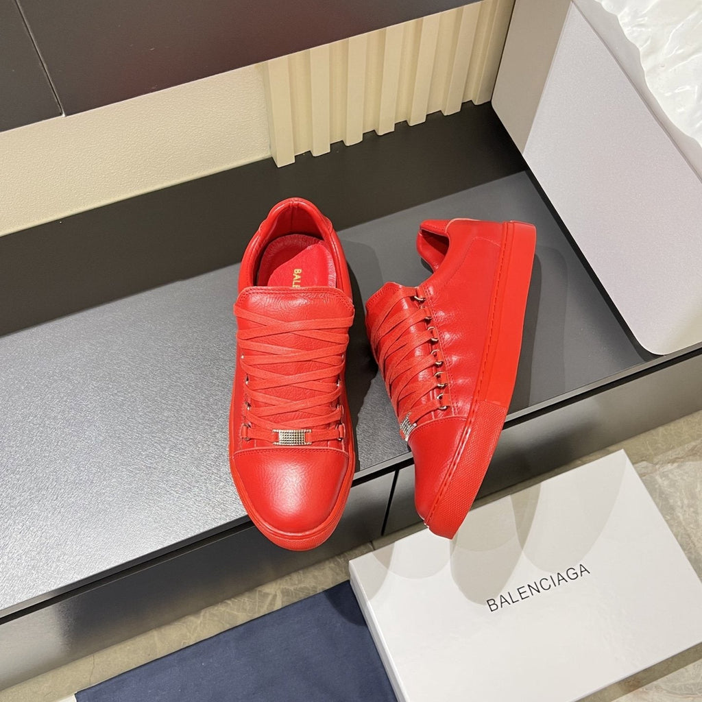 Balenciaga Metal-Bar Low-Top Sneakers — front