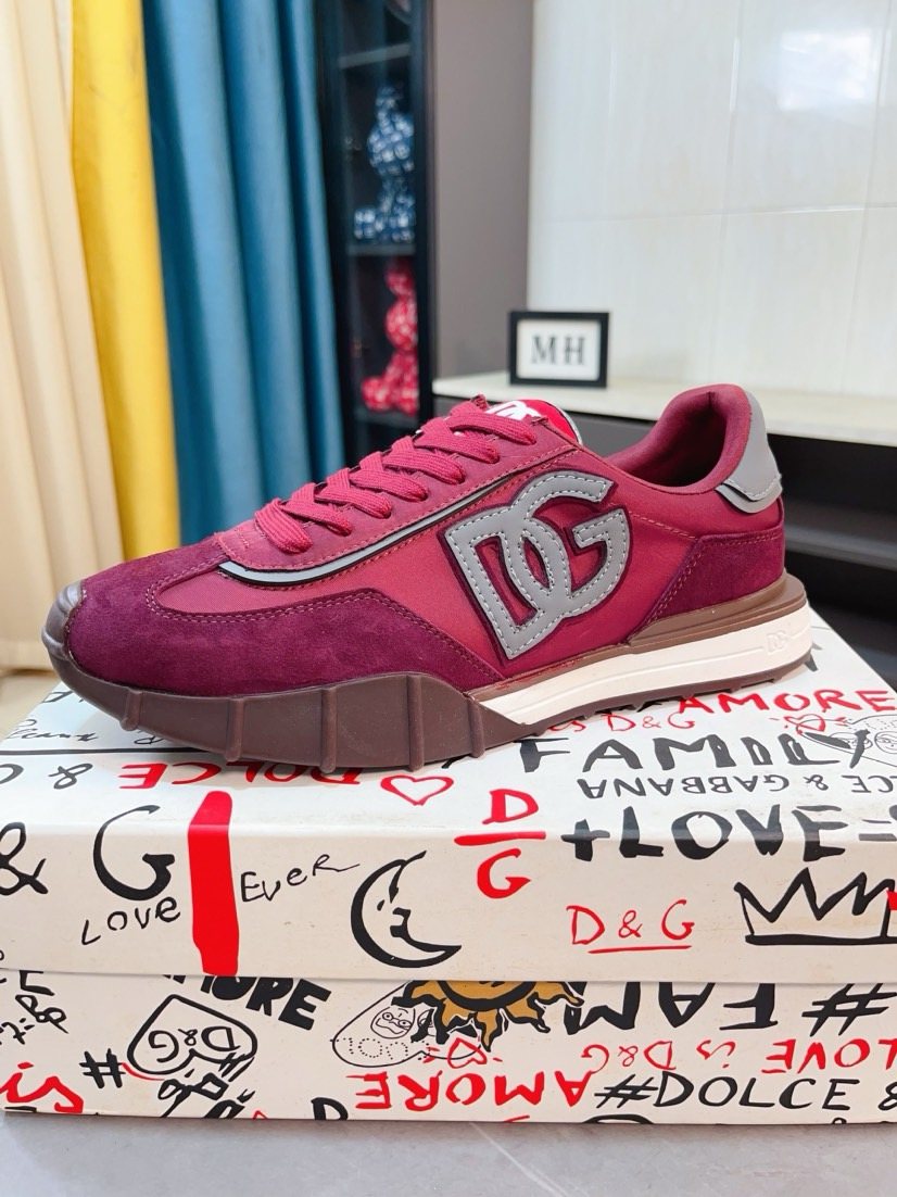 微商相册测试鞋子-Dolce & Gabbana Logo Low-Top Sneakers — hero